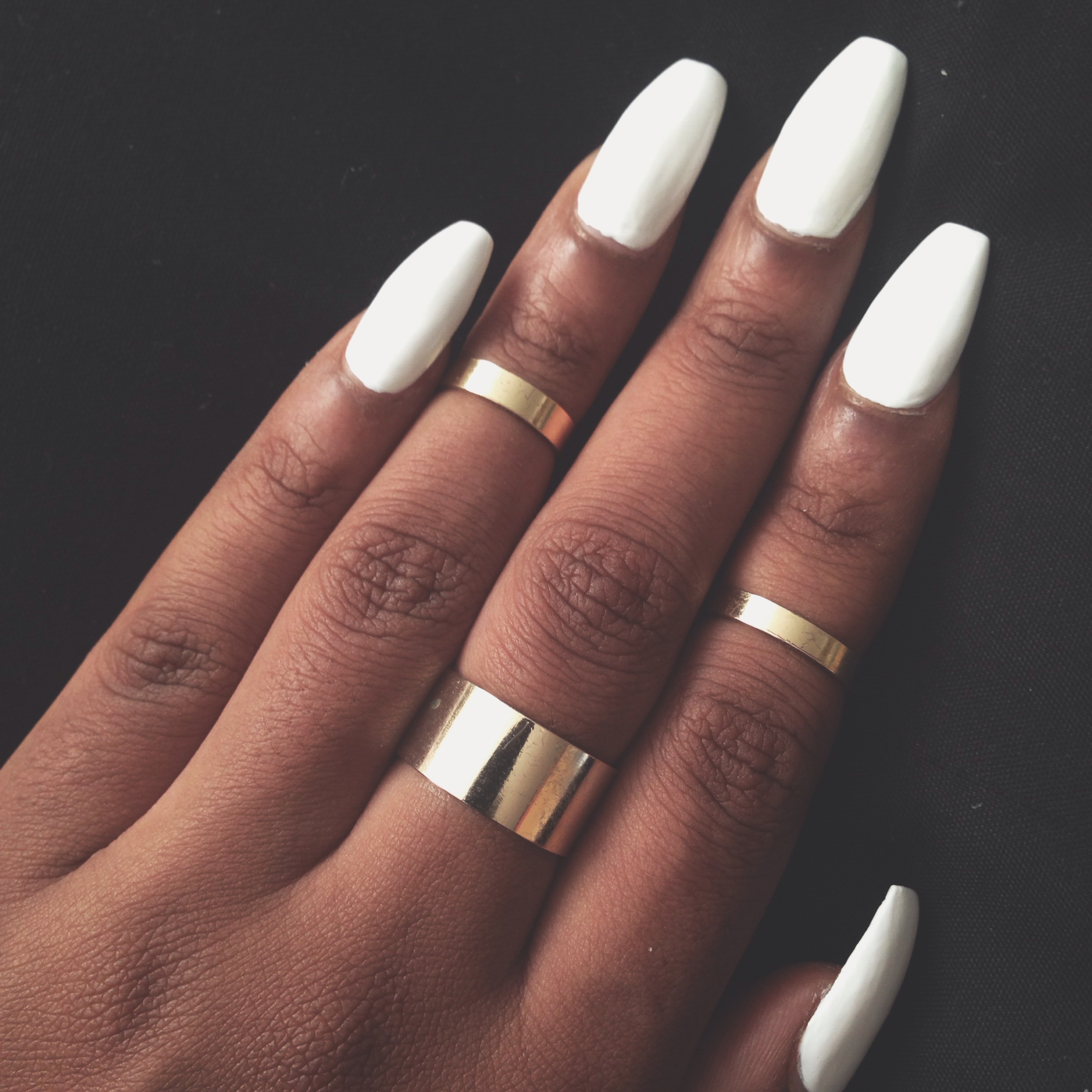 Desi and Katy long square nails | Long square nails, Trendy nails, Square  nails